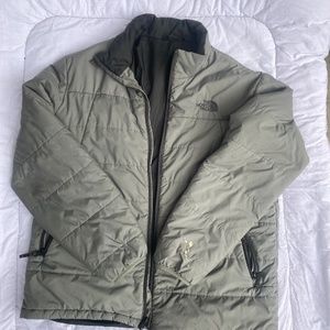 mens large north face puffer jacket
